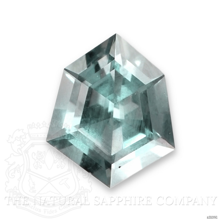 0.79 Ct. Bluish Green Sapphire from Montana