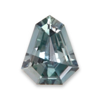 0.80 Ct. Bluish Green Sapphire from Montana Video
