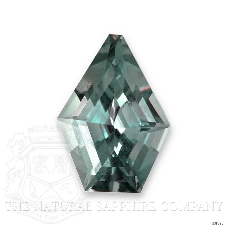 0.86 Ct. Bluish Green Sapphire from Montana
