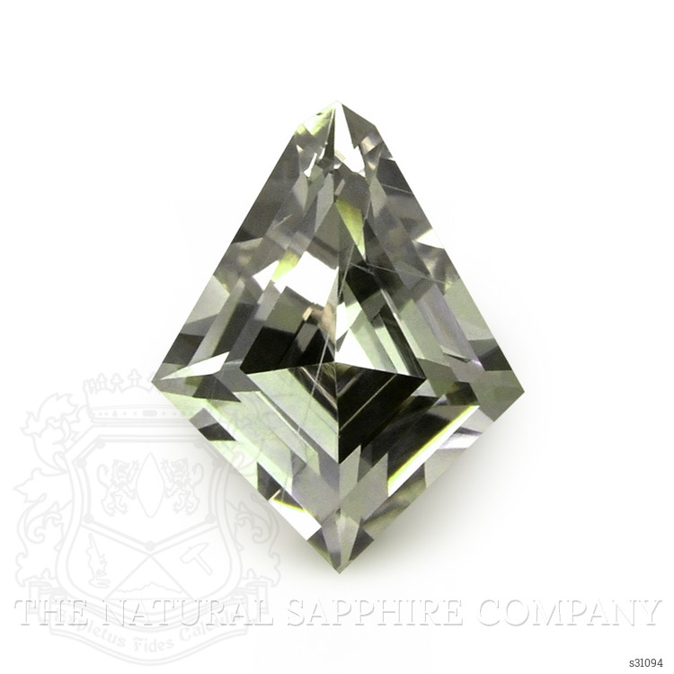 0.88 Ct. Green Sapphire from Montana