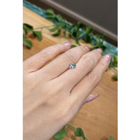 0.91 Ct. Greenish Blue Sapphire from Montana Life Style