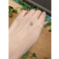 0.91 Ct. Greenish Blue Sapphire from Montana Life Style