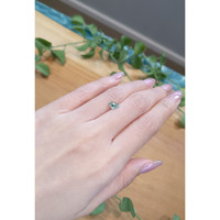 0.96 Ct. Green Sapphire from Montana Life Style