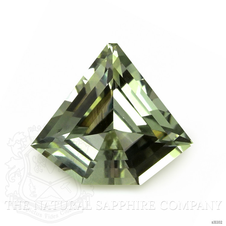 1.03 Ct. Green Sapphire from Montana