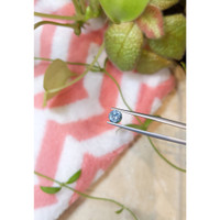 1.03 Ct. Greyish Blue Sapphire from Montana Life Style