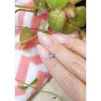 1.03 Ct. Greyish Blue Sapphire from Montana Life Style