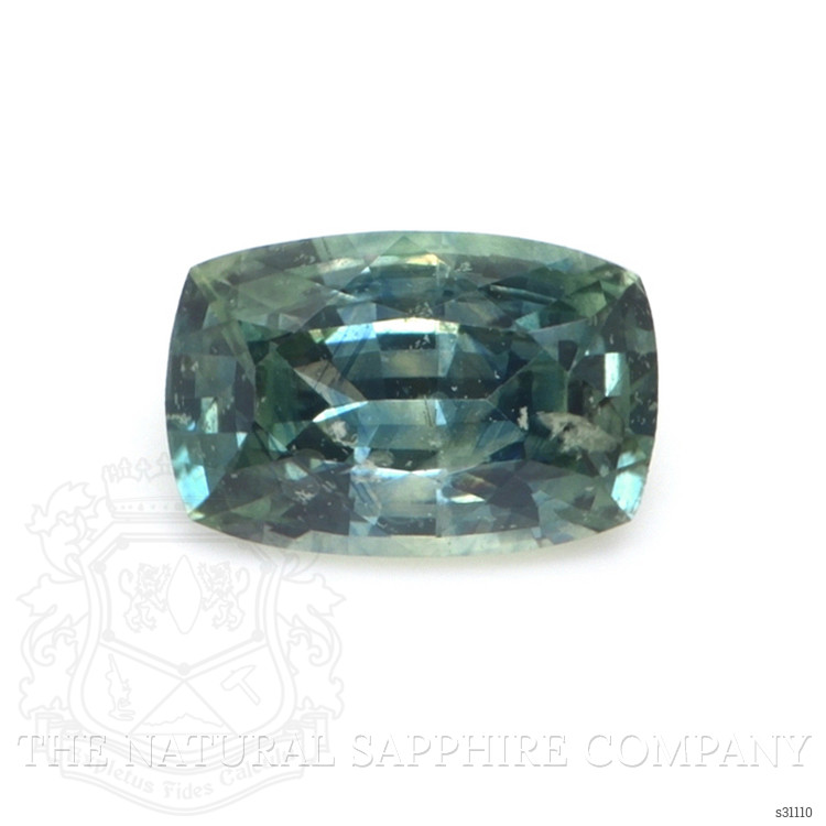 1.17 Ct. Bluish Green Sapphire from Ceylon (Sri Lanka)