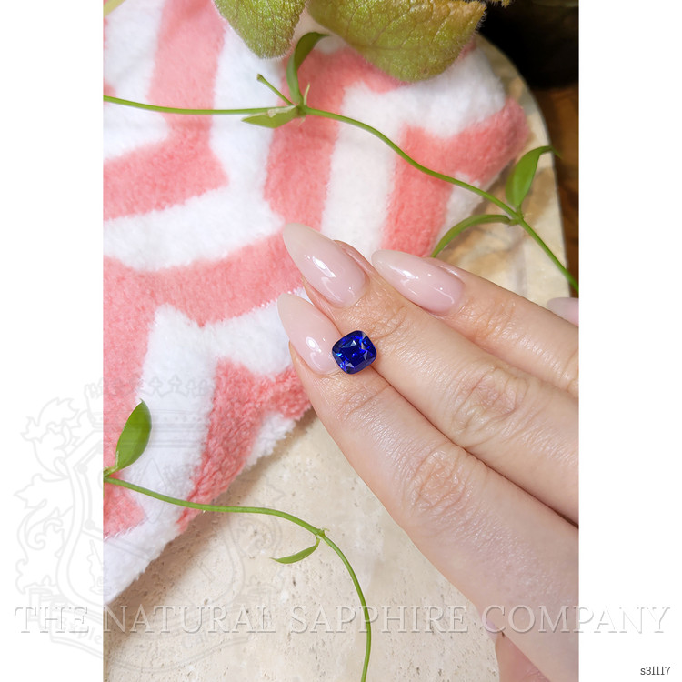 3.01 Ct. Blue Sapphire from Ceylon (Sri Lanka)