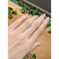 1.15 Ct. Green Sapphire from Montana Life Style