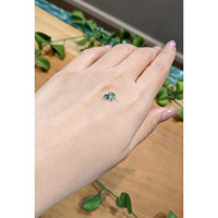 1.15 Ct. Green Sapphire from Montana Life Style