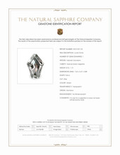 1.15 Ct. Green Sapphire from Montana Scan Report