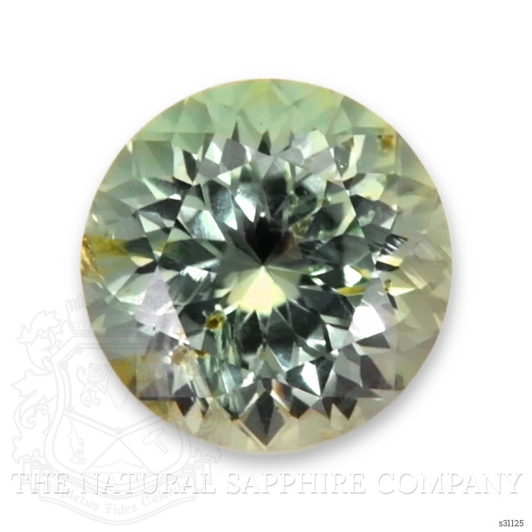 1.16 Ct. Yellowish Green Sapphire from Montana