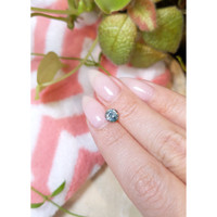 1.18 Ct. Greenish Blue Sapphire from Montana Life Style