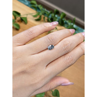 1.22 Ct. Bluish Grey Sapphire from Montana Life Style