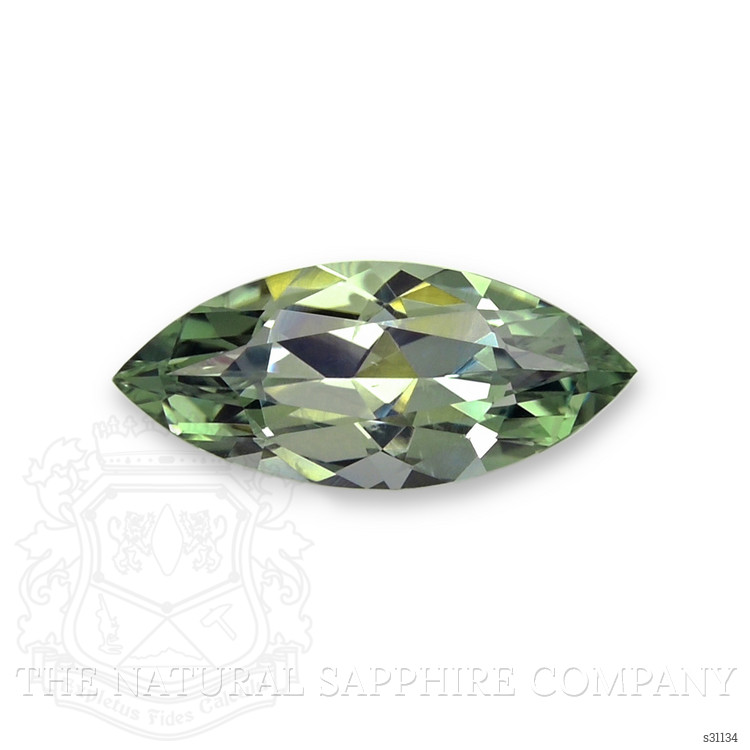 1.23 Ct. Green Sapphire from Montana