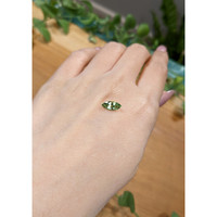 1.23 Ct. Green Sapphire from Montana Life Style
