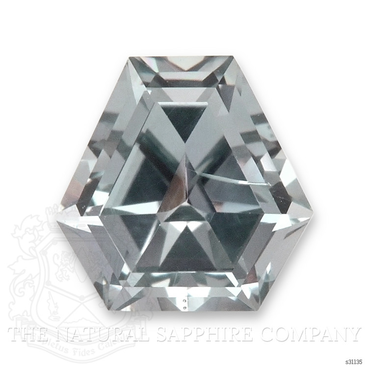 1.24 Ct. Bluish Grey Sapphire from Montana