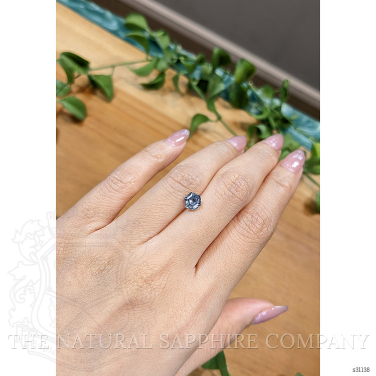 1.27 Ct. Greenish Blue Sapphire from Montana