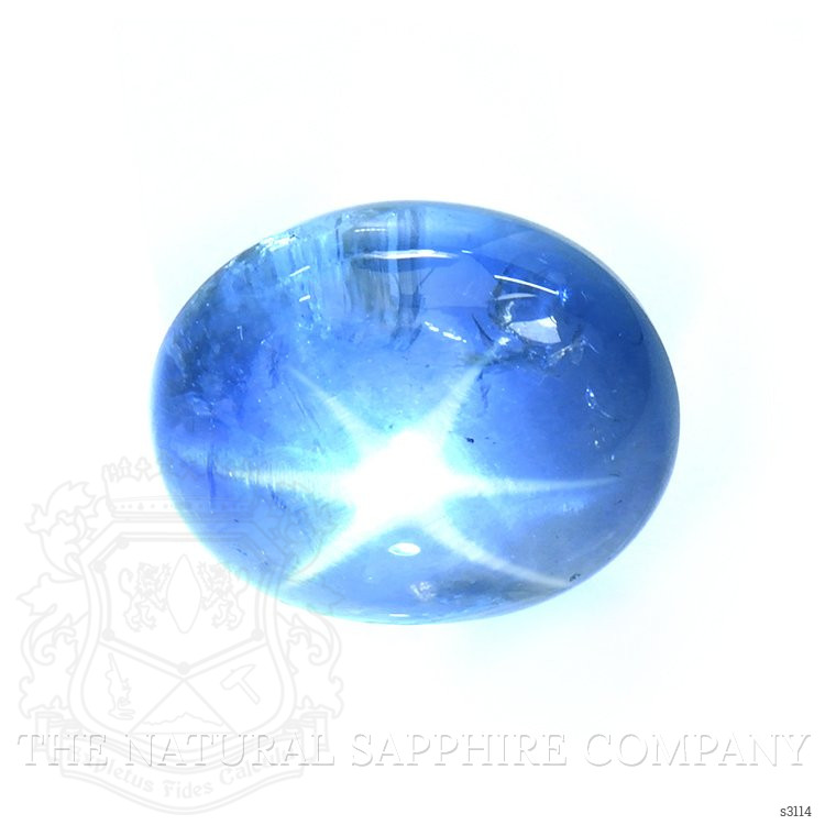 5.34 Ct. Blue Star Sapphire from Burma (Myanmar)