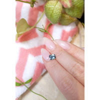 1.31 Ct. Bluish Green Sapphire from Montana Life Style