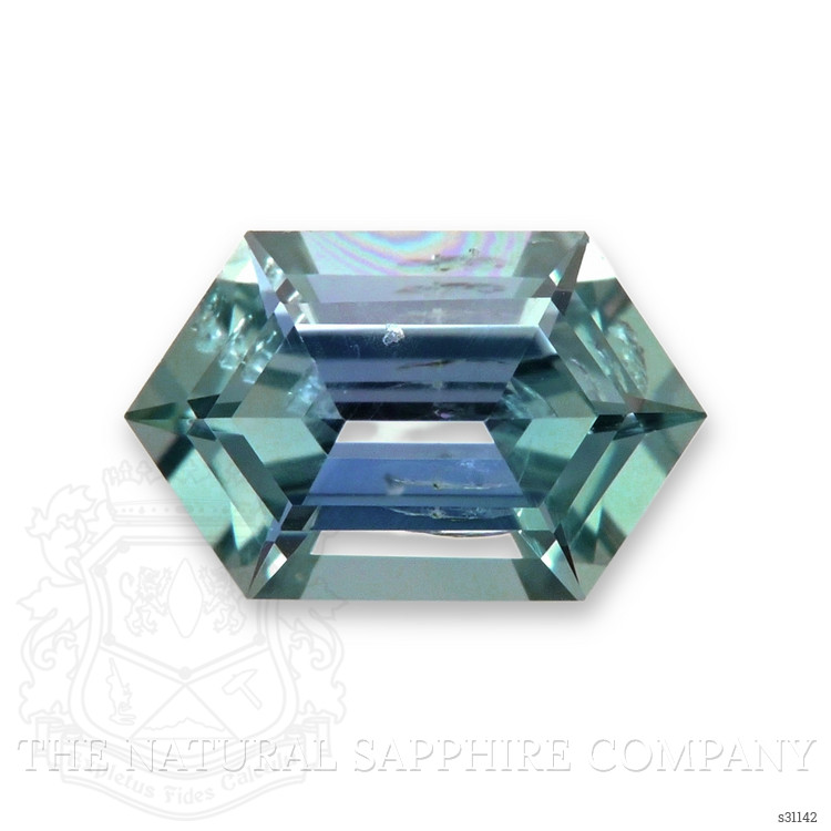 1.31 Ct. Bluish Green Sapphire from Montana