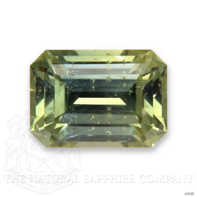 1.32 Ct. Yellowish Green Sapphire from Montana