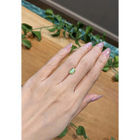 1.32 Ct. Yellowish Green Sapphire from Montana Life Style