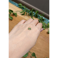 1.32 Ct. Yellowish Green Sapphire from Montana Life Style