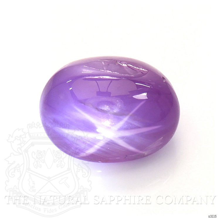 5.42 Ct. Purple Star Sapphire from Burma (Myanmar)