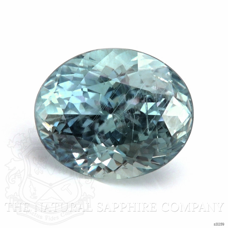1.88 Ct. Greenish Blue Sapphire from Montana