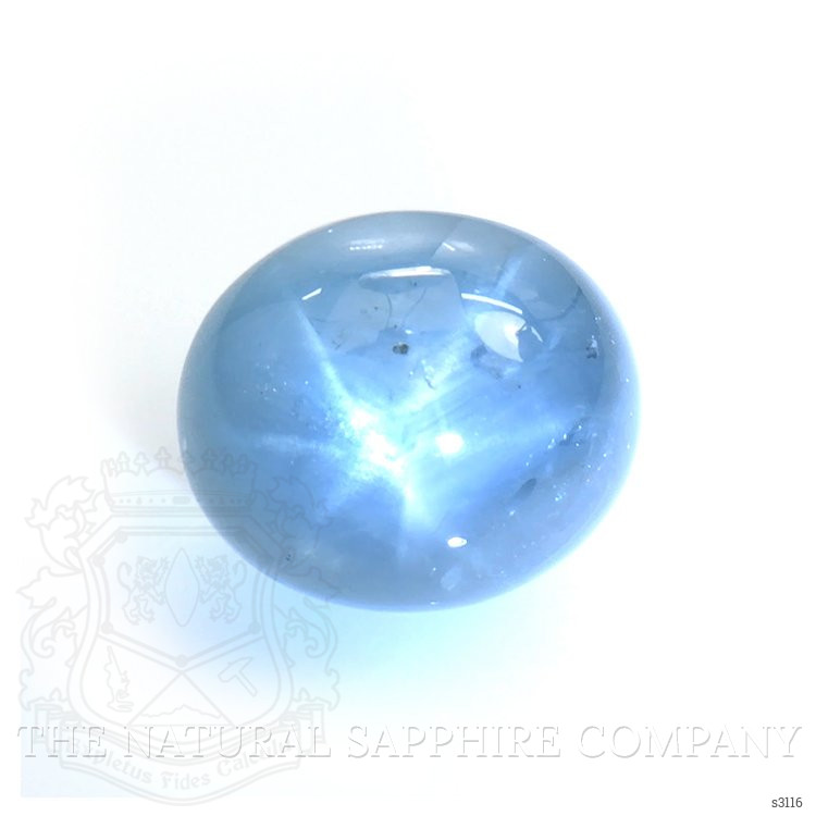 5.80 Ct. Blue Star Sapphire from Burma (Myanmar)