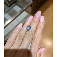 5.80 Ct. Blue Star Sapphire from Burma (Myanmar) Life Style