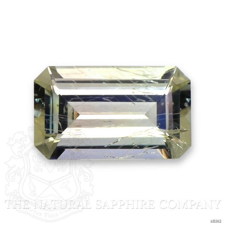 2.59 Ct. Yellowish Green Sapphire from Montana