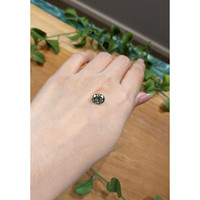 2.62 Ct. Yellowish Green Sapphire from Montana Life Style