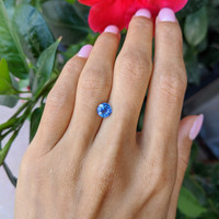 1.40 Ct. Blue Sapphire from Ceylon (Sri Lanka) Life Style