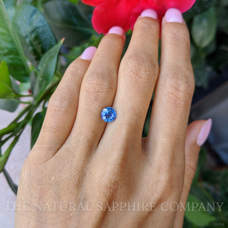 1.40 Ct. Blue Sapphire from Ceylon (Sri Lanka)