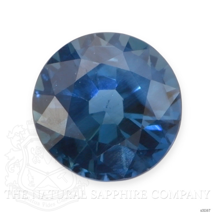 0.79 Ct. Blue Sapphire from Ceylon (Sri Lanka)