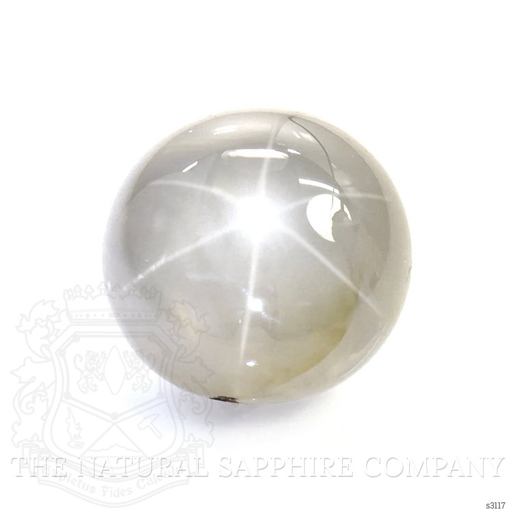 6.00 Ct. Grey Star Sapphire from Burma (Myanmar)