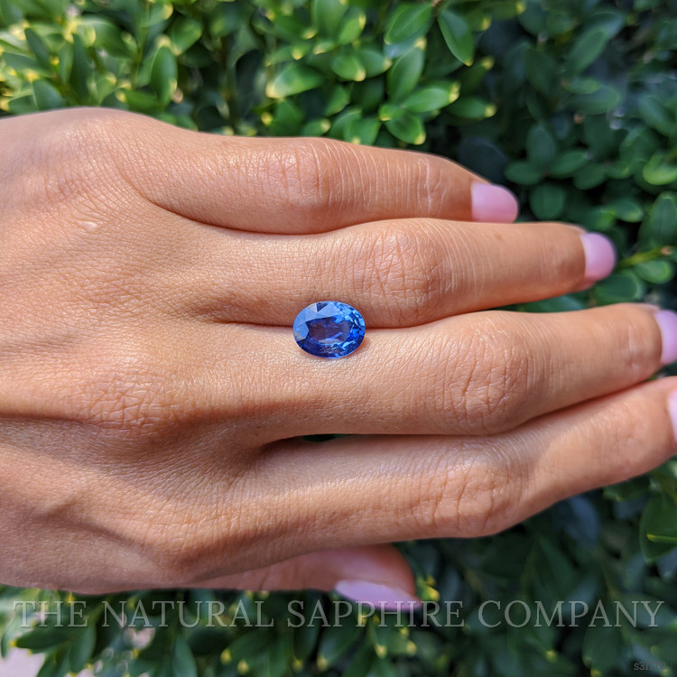 3.10 Ct. Blue Sapphire from Ceylon (Sri Lanka)