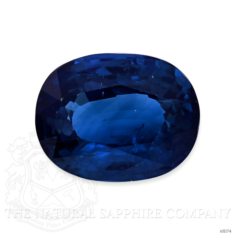 4.33 Ct. Blue Sapphire from Ceylon (Sri Lanka)