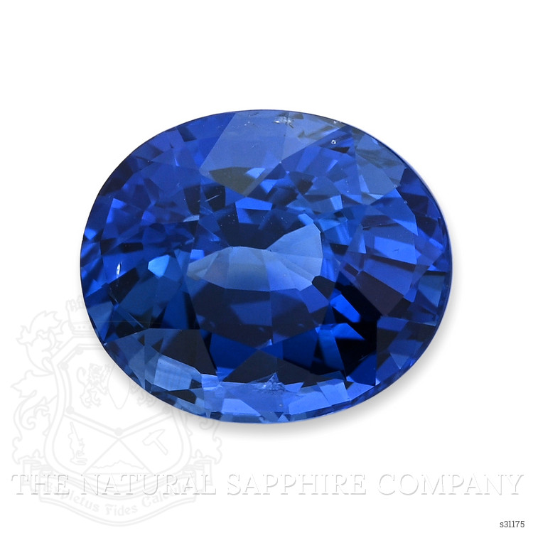 4.38 Ct. Blue Sapphire from Ceylon (Sri Lanka)