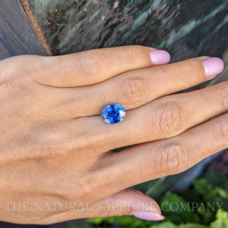 4.56 Ct. Blue Sapphire from Ceylon (Sri Lanka)