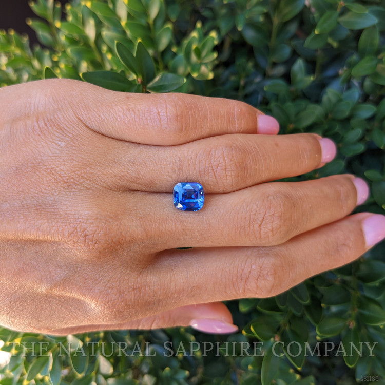 3.55 Ct. Blue Sapphire from Ceylon (Sri Lanka)
