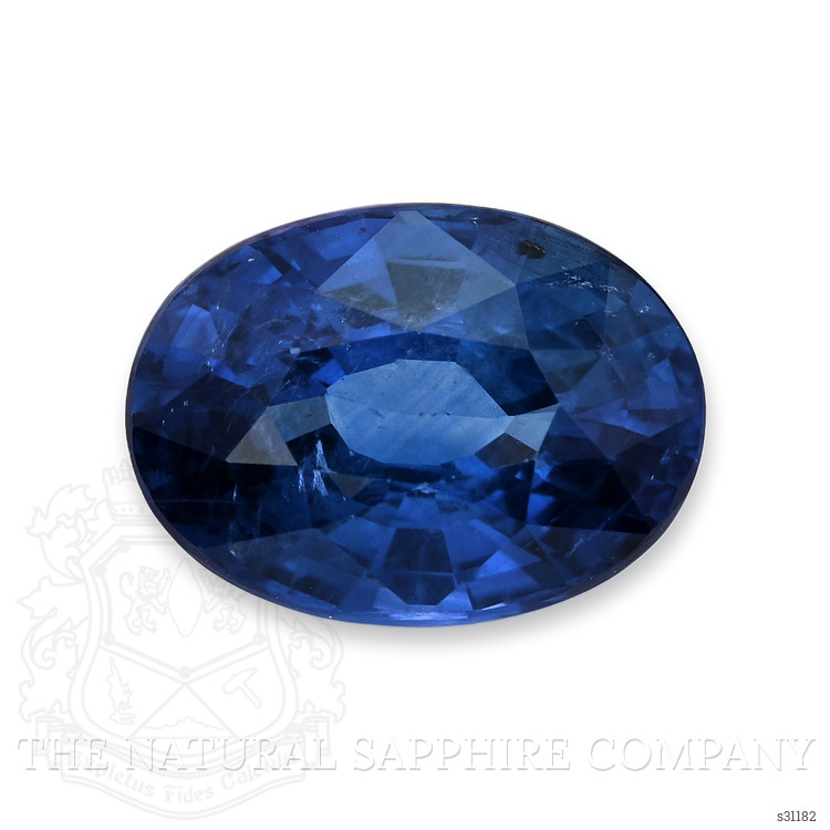 3.33 Ct. Blue Sapphire from Ceylon (Sri Lanka)