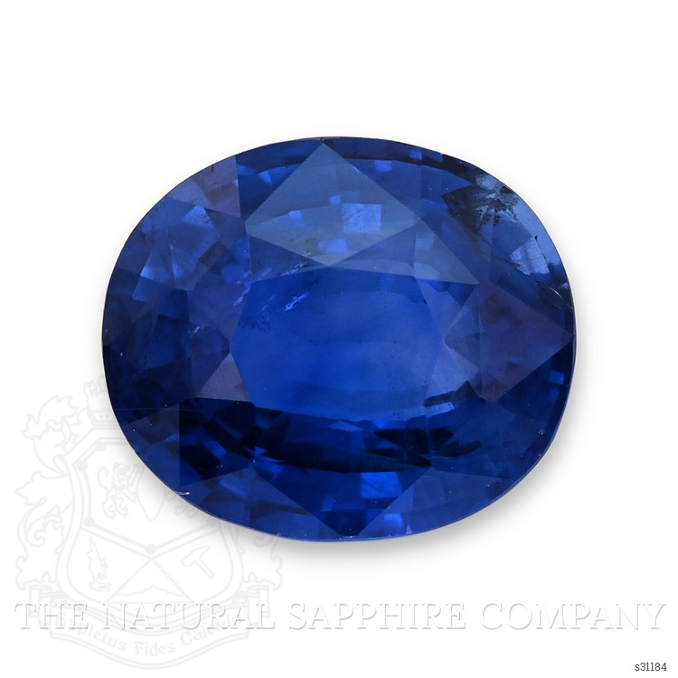 2.42 Ct. Blue Sapphire from Ceylon (Sri Lanka)