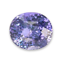 4.04 Ct. Bluish Purple Sapphire from Ceylon (Sri Lanka) Video