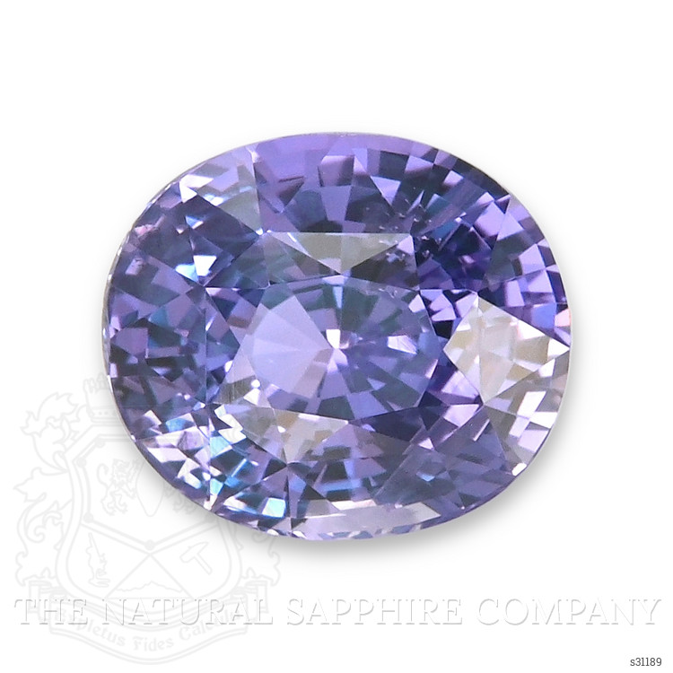4.04 Ct. Bluish Purple Sapphire from Ceylon (Sri Lanka)