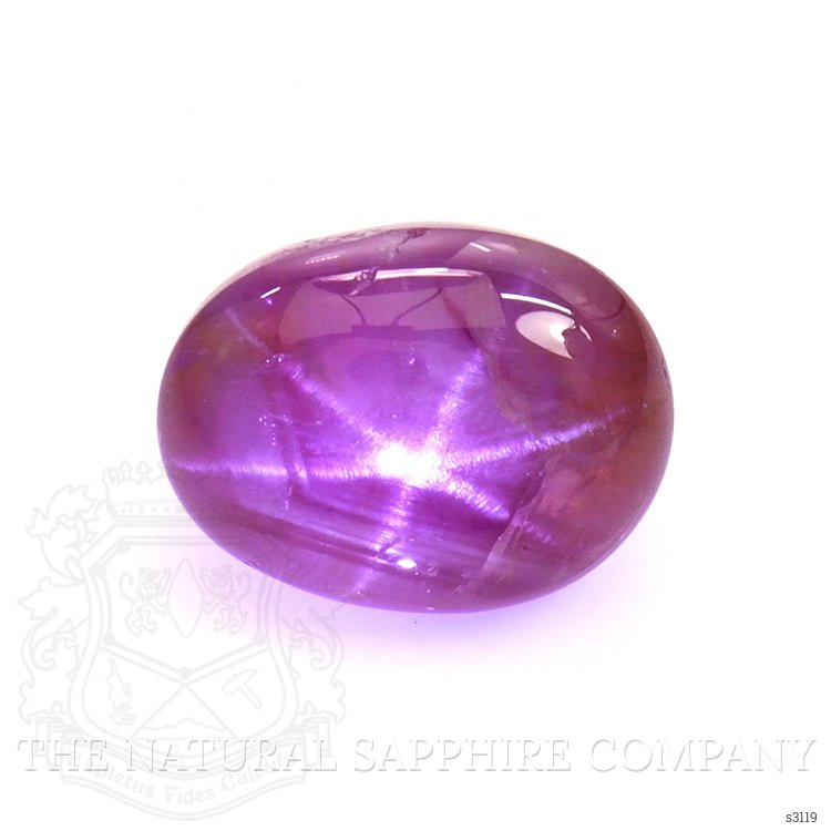 6.30 Ct. Purple Star Sapphire from Burma (Myanmar)