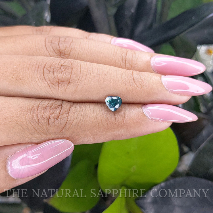 1.01 Ct. Greenish Blue Sapphire from Madagascar