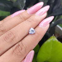 1.27 Ct. Blue Sapphire from Madagascar Life Style